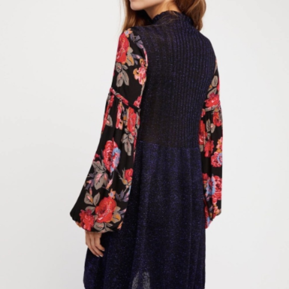 Free People Rose and Shine floral print dress - Picture 4 of 6